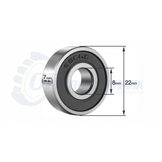 Подшипник 608 размеры и типы подшипника с характеристиками